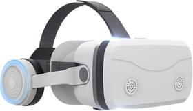 Fone de ouvido VR G15E com fones de ouvido para iPhone/Android - branco/preto Fone de ouvido VR G15E com fones de ouvido para iPhone/Android - branco/preto