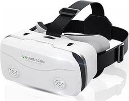 Fone de ouvido VR VR Shinecon G15 para iPhone e Android - Branco