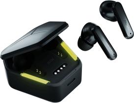 Fone de Ouvido WAAW By ALOK ENERGY 100EBG Bluetooth TWS Intra-Auricular Com Modo Gamer e Resistente à Água IPX4 Preto e Verde P M G