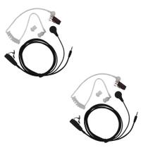 Fone de ouvido Walkie Talkie caroo com tubo acústico convertido de 1 pino com microfone Fone de ouvido Walkie Talkie caroo com tubo acústico convertido de 1 pino com microfone