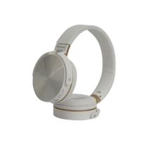 Fone De Ouvido Wireless Bluetooth Headset Microfone Branco