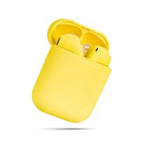 Fone de Ouvido Wireless Bluetooth InPods 12 Amarelo - Booglee