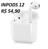 Fone De Ouvido Wireless Bluetooth Inpods 12 - V5.0 Fone De Ouvido Wireless Bluetooth Inpods 12 - V5.0