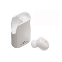 Fone de Ouvido Wireless - earpbud Unilateral - Bluetooth - Função Handsfree - Com Estojo de Carga - Cor Branco