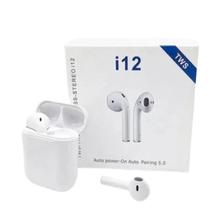 Fone de ouvido Wireless i12 TWS Fone de ouvido Wireless i12 TWS