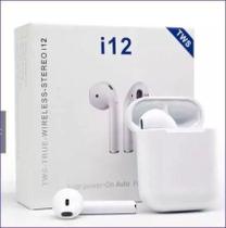 Fone de ouvido Wireless i12 TWS
