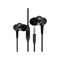 Fone de Ouvido Xiaomi Mi In Ear Headphones Basic Preto, Driver Dinâmico, Microfone Integrado, Cabo Resistente, Conector P2, Som Potente e Graves Inten Fone de Ouvido Xiaomi Mi In Ear Headphones Basic Preto, Driver Dinâmico, Microfone Integrado, Cabo Resistente, Conector P2, Som Potente e Graves Inten
