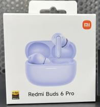 Fone De Ouvido Xiaomi Redmi Buds 6 Pro (ANC) - Lilás Bluetooth 5.3 cancelamento de ruído ativo Fone De Ouvido Xiaomi Redmi Buds 6 Pro (ANC) - Lilás Bluetooth 5.3 cancelamento de ruído ativo