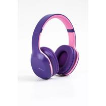 Fone De Ouvido Xtrax Groove Roxo & Rosa