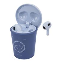 Fone de Ouvido Yookie YKS052 Earbuds - Bluetooth - Azul