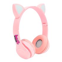 Fone Dobrável Makebrinq Style Com Orelhas De Gatinho E Microfone Embutido