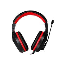 Fone ELG Headset Gamer Exodus Com Microfone - Preto e Vermelho