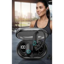 Fone Esportivo Sem Fio Gancho Bluetooth Resistente Suor