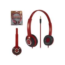 Fone Estéreo Style 50mw On-ear Com Fio Vermelho - Mb53072