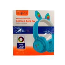 Fone Estero Sem Fio Orelha Coelhinho Inova Md-30229 Fone Estero Sem Fio Orelha Coelhinho Inova Md-30229