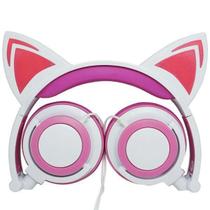 Fone Exbom Bluetooth Hf C22 Gatinho Rosa