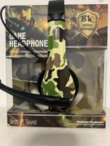 Fone gamer com fio BK gaming headphone Fone gamer com fio BK gaming headphone