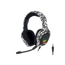 Fone Gamer Havit Hv H653D Rgb Com Fio Camuflado Preto