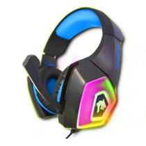 Fone Gamer Headphone Ouvido Com Led RGB Surround Bass - infokit