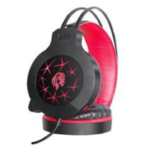 Fone Gamer Headset com Led HF2200 Vermelho - Hayom