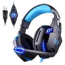 Fone Gamer Kotion Each G2000 Headset Profissional ul Led