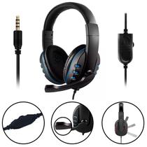 Fone Gamer Ouvido Headset A-302 Controlador Volume 4D Stéreo