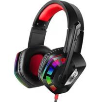 Fone Gamer Para Pc Com Led E Usb Preto Fone Gamer Para Pc Com Led E Usb Preto