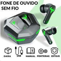 Fone Gamer Sem Fio Com Microfone Integrado Para Jogos Online Fone Gamer Sem Fio Com Microfone Integrado Para Jogos Online