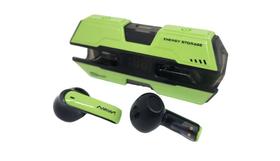 Fone Gamer TWS Bluetooth 5.3 Sem Fio com Microfone, Carregamento Wireless e Display LED Digital