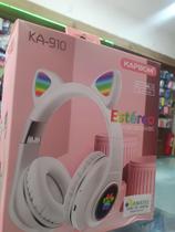 Fone Gatinho Gamer RGB - Kapboom Fone Gatinho Gamer RGB - Kapboom