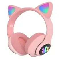 Fone Gatinho Sem Fio Bluetooth Headphone Gatinho Led Sem Fio Fone Gatinho Sem Fio Bluetooth Headphone Gatinho Led Sem Fio