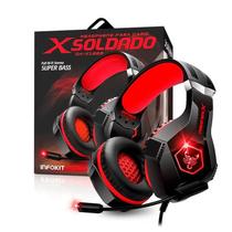 Fone Headphone Gamer Scorpion Vermelho