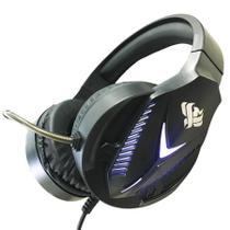 Fone Headphone Gamer Stereo P2 Usb Led Hf-G500 Preto Exbom