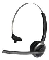 Fone Headset Bluetooth Fortrek Office FK 761A Preto com Microfone Mute Bateria Longa