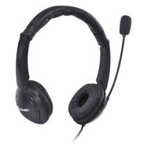 Fone Headset Corp Usb Com Microfone - Preto - Vk390 Fone Headset Corp Usb Com Microfone - Preto - Vk390