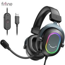 Fone Headset FiFine AmpliGame H9 Surround Com Controle de Volume Microfone