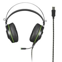 Fone Headset Gamer 7.1 USB com Led Verde Warrior Raiko - PH259