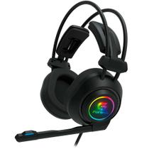 Fone headset gamer fortrek vickers rgb 3.5mm preto