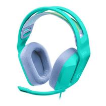 Fone headset gamer g335 3.5mm logitech verde 981-001023