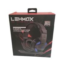 Fone Headset Gamer Led Plug Plug 3.5Mm Usb Lehmox Gt-F6