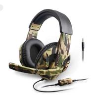 Fone Headset Gamer Lehmox Camuflagem Com Led Sez-881 Pro