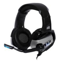 Fone Headset Gamer P2 Draxen Dn103 Preto Prata Dn103BK - Mymax