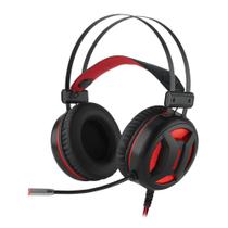 Fone Headset Gamer Redragon Minos 7.1 Preto c/ Vermelho LED