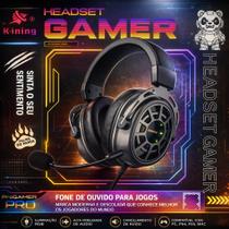 Fone Headset Gamer RGB com Microfone Fone Headset Gamer RGB com Microfone