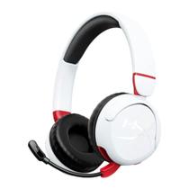 Fone headset gamer sem fio hyperx cloud mini branco 7g8f2aa