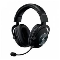 Fone headset gamer sem fio pro x wireless lightspeed 7.1 logitech preto 981-000906