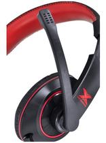 Fone Headset Gamer Vx Gaming V Blade Ii P2 Estereo Com Microfone - Preto Com Vermelho - Vinik