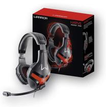 Fone Headset Gamer Warrior Harve Com Haste Ajustavel P2 Red - PH101 Multilaser