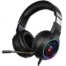 Fone Headset Gaming Satellite King Fight GH-531 com USB/3.5 MM para PC/PS4/Smartphone e Tablet - Preto