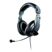 Fone headset giant p2 190cm mic flex preto ph049